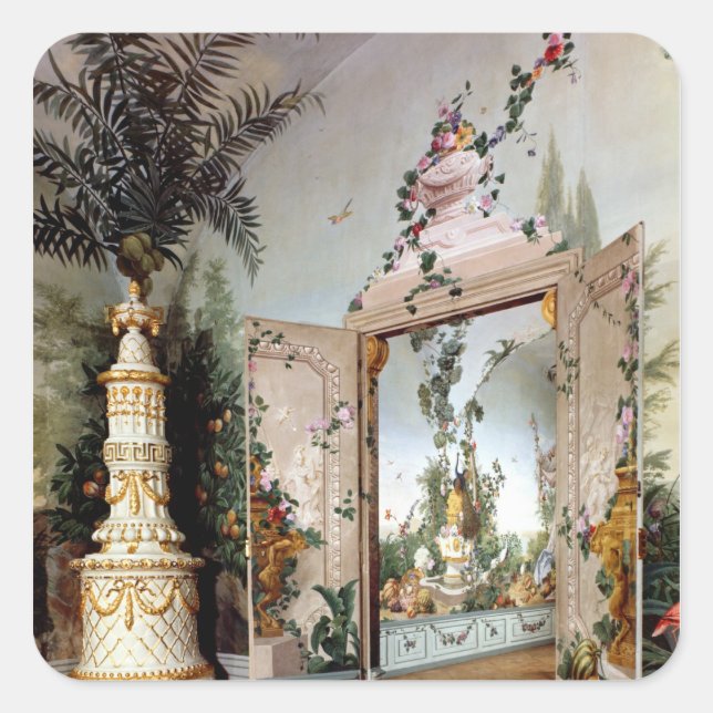 Adesivo Quadrado Os Apartamentos Bergl (Frente)