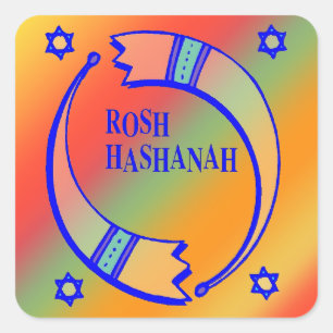 Adesivo Quadrado Os chifres do feriado -