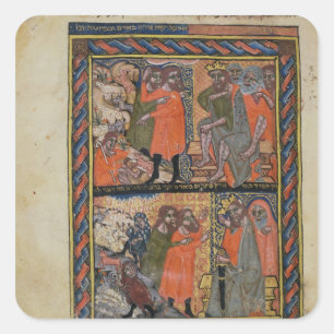 Adesivo Quadrado Os dez pragas de Egipto TtoB