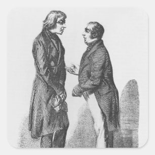 Adesivo Quadrado Os irmãos Cointet