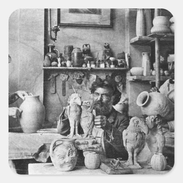 Adesivo Quadrado Os irmãos Martin (Frente)