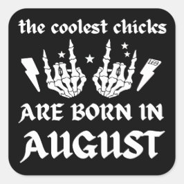 ADESIVO QUADRADO OS PINTINHOS MAIS LEGAIS SÃO NASCERES NO FEIXE DE 