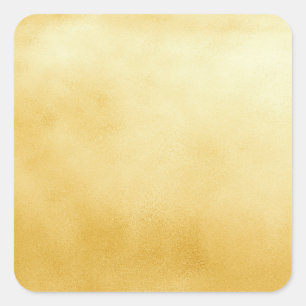 Adesivo Quadrado Ouro Foil Faux Dourado