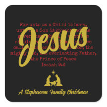 Ouro Negro PARA NÓS JESUS Natal