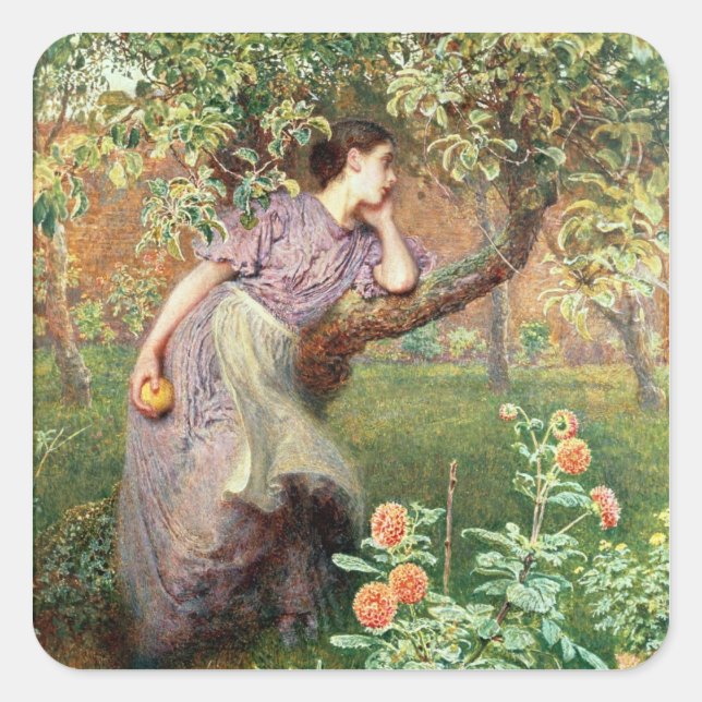 Adesivo Quadrado Outono, 1865 (Frente)