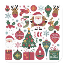 Pacote de Vinhetas Feliz de Natal para presentes e