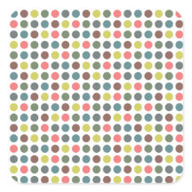 Padrão colorido bonito dos 70 anos com bolinhas