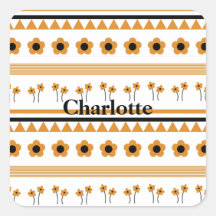 Padrão de Boho do Triângulo do Flor de Faixa de Bo