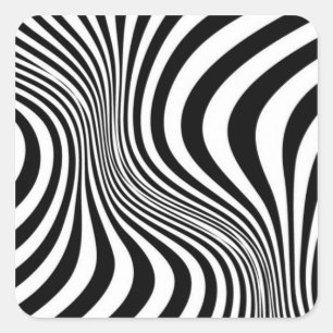 Adesivo Quadrado Padrão de textura de Impressão de pele zebra-88488