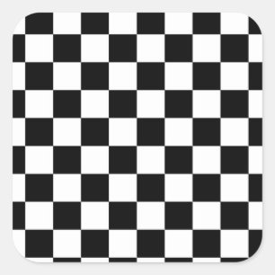 Adesivo Quadrado Padrão do Conselho do verificador pequeno