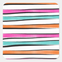 Padrão Simples de Stripe de Watercolor