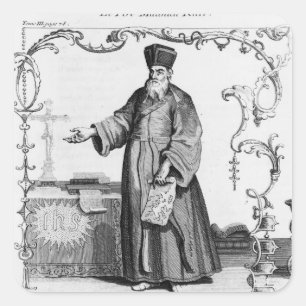 Adesivo Quadrado Padre Matteo Ricci