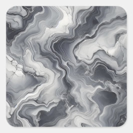 Adesivo Quadrado Padrões sem costura com Azulejo de cinza