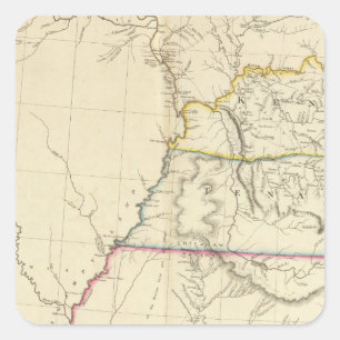 Adesivo Quadrado Pagamentos indianos em America do Norte 3