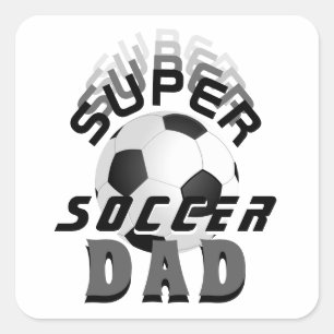 Adesivo Quadrado Pai de Futebol Super Futebol Padre