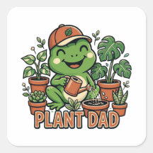 Pai de Planta Sapo Regando Plantas de Casa Engraça