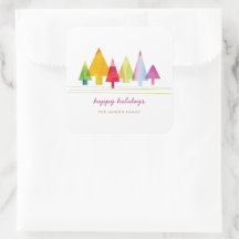 Painted Pines Sticker