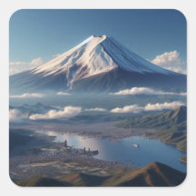 Paisagem realista do Monte Fuji Japão Viagem