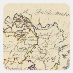 Adesivo Quadrado Países Baixos 3