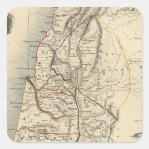 Adesivo Quadrado Palestina antiga