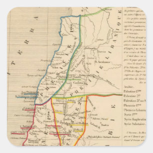 Adesivo Quadrado Palestina sous Constantin le Grand, 330 apres JC