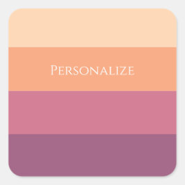 Adesivo Quadrado Paleta de Colheita-