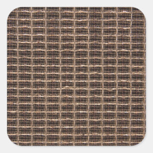 Adesivo Quadrado Pano da grade do vintage