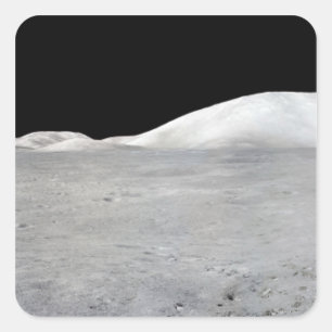 Adesivo Quadrado Panorama de Apollo 17