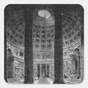 Adesivo Quadrado Panteão
