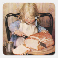 Pão Fresco por Jessie Willcox Smith