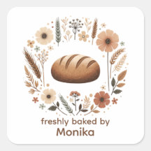Pão | Rótulo de Padaria Personalizada por Padaria 