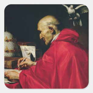 Adesivo Quadrado Papa Gregory o excelente
