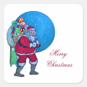 ADESIVO QUADRADO PAPAI NOEL 3