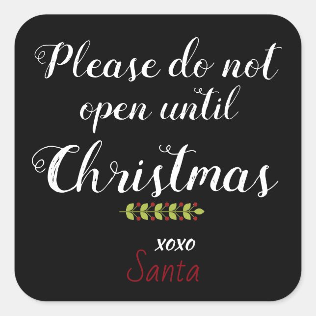 Adesivo Quadrado Papais noeis de aviso para adultos! (Frente)