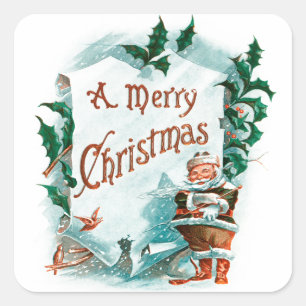 Adesivo Quadrado Papais noeis retrorreflectores Legal saudação