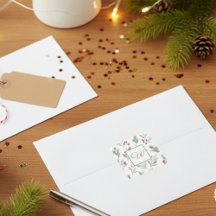 Papel Botânico de Inverno Monograma