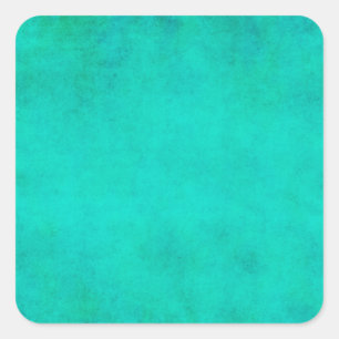 Adesivo Quadrado Papel de pergaminho roxo da aguarela do verde azul
