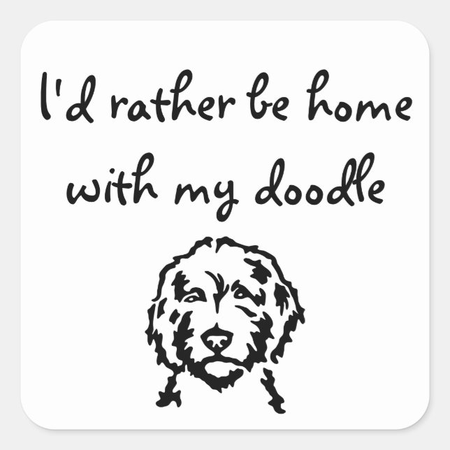 Adesivo Quadrado Para Casa Com Os Meus Padrões (Frente)