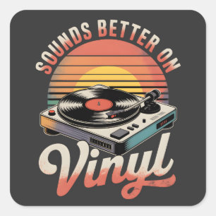 Adesivo Quadrado Parece melhor em vinil
