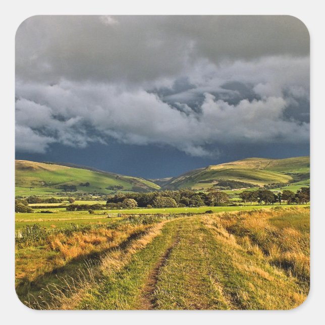 ADESIVO QUADRADO PAREDES DE VISUALIZAÇÕES RURAIS (Frente)