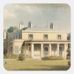 Adesivo Quadrado Parque de Wimbledon, de R de R. Ackermann