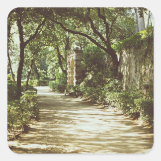 Adesivo Quadrado Parque do Labirinto de Horta