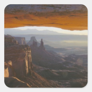 Adesivo Quadrado PARQUE NACIONAL CANYONLANDS, UTAH. EUA. Vista