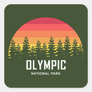 Adesivo Quadrado Parque Nacional da olimpiadas