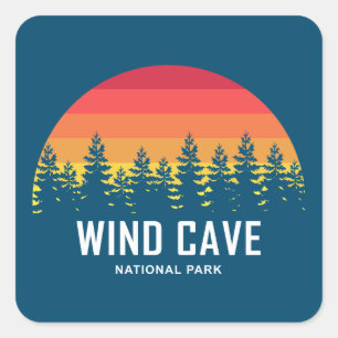 Adesivo Quadrado Parque Nacional das Cavernas Eólicas