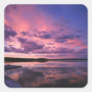 Adesivo Quadrado Parque Nacional Yellowstone, Wyoming. EUA.