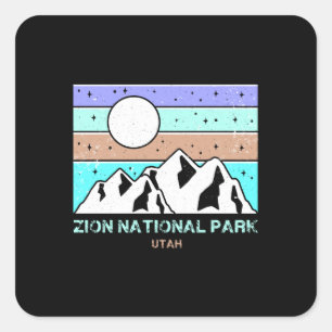 Adesivo Quadrado Parque Nacional Zion