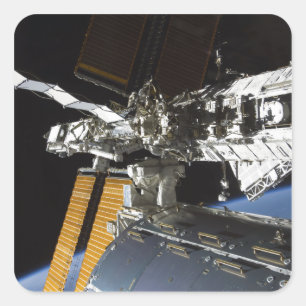 Adesivo Quadrado Parte do laboratório Columbus