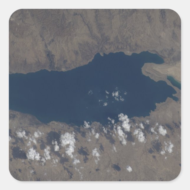 Adesivo Quadrado Parte do mar de Morto (Frente)