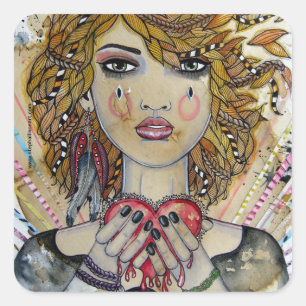 Adesivo Quadrado Partes